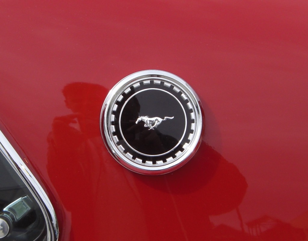 Rear quarter panel Pony Badge