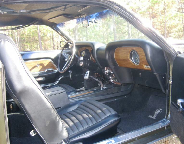 Interior 1970 Mustang Mach-1