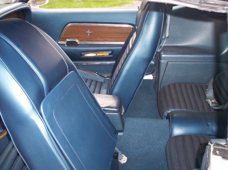 Rear seat 1970 Mustang Mach 1