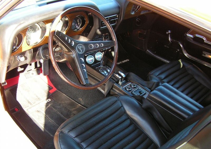 interior 1970 Mustang Shelby GT350
