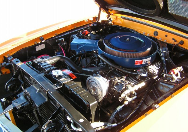 1970 Mustang M-code V8 engine