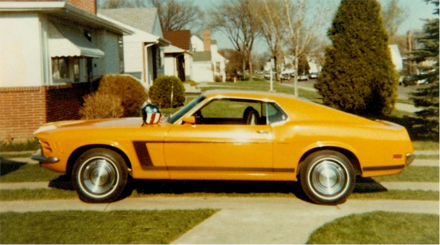 Grabber Orange 1970 Grabber Mustang
