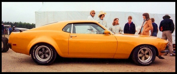 Grabber Orange 1970 Grabber Mustang