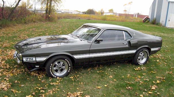 1970 ford mustang fastback black