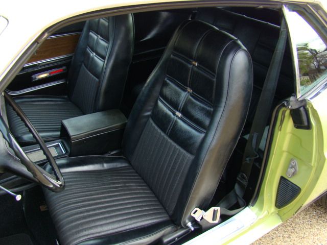 Black Interior 1970 Mustang Boss 302 Fastback