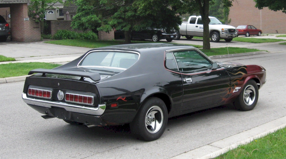 Black 71 Mustang
