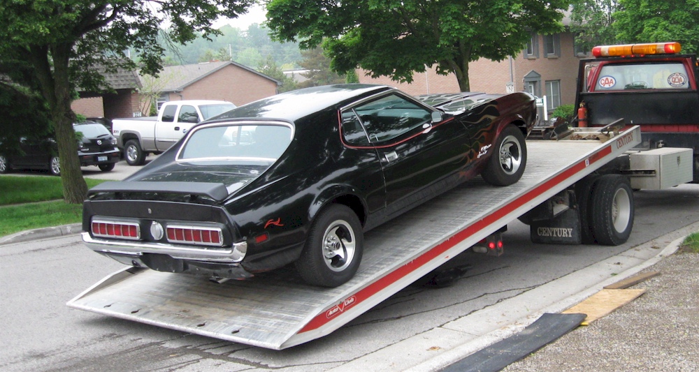 Black 71 Mustang