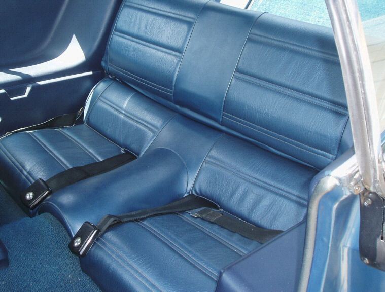 Rear Seat 1971 Mustang Fastback