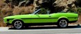 Bright Lime 1971 Mustang Convertible