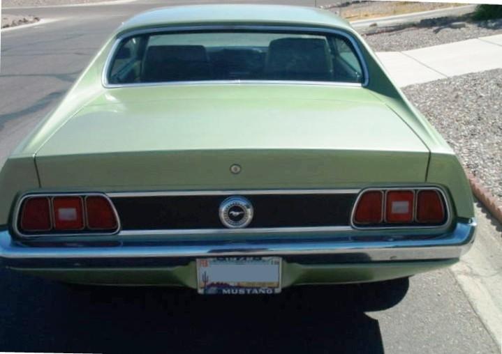 Medium Green 1971 Mustang Hardtop