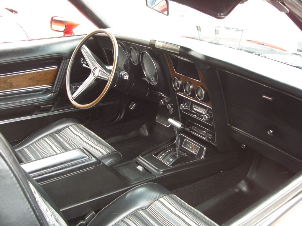 Black Dash 1971 Mustang Convertible