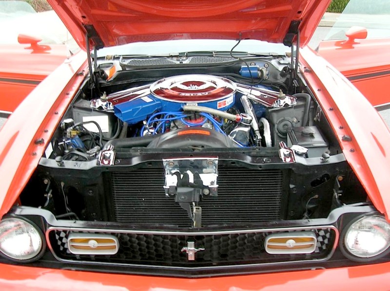 1972 Mustang H-code 351ci V8 Engine