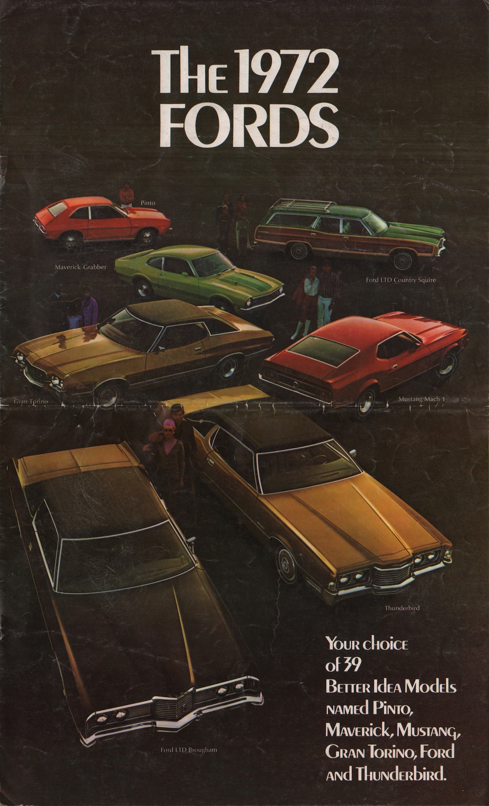 1972 Ford Sales Promotional Brochure