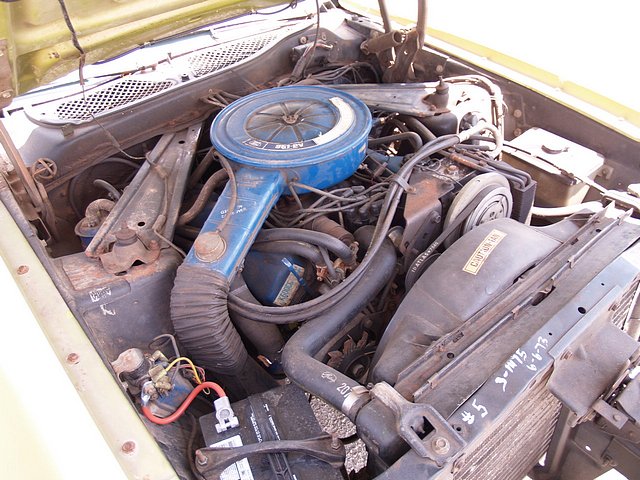 1973 Ford Mustang H-code 351ci V8 Engine