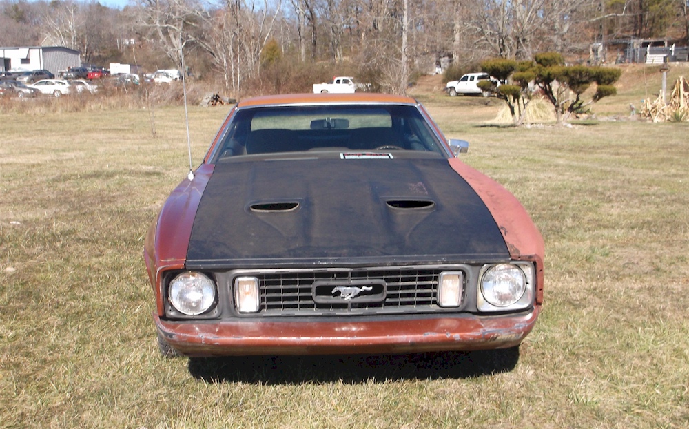 Medium Copper 1973 Mustang
