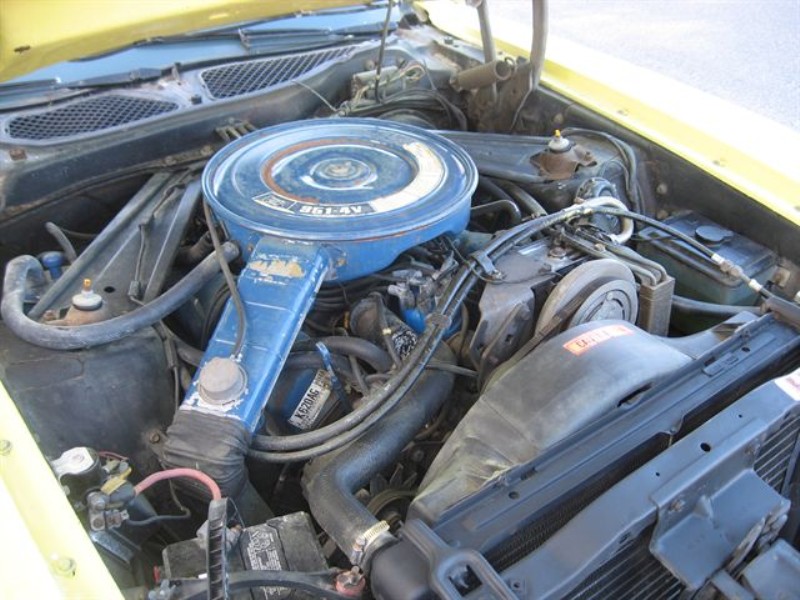 1973 Mustang Q-Code Cobra Jet V8 Engine