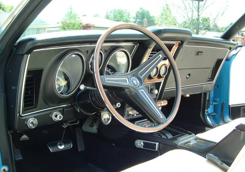 Dash 1973 Mustang Convertible