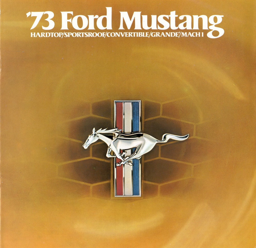 Cover: 1973 Ford Mustang Promotional Brochure