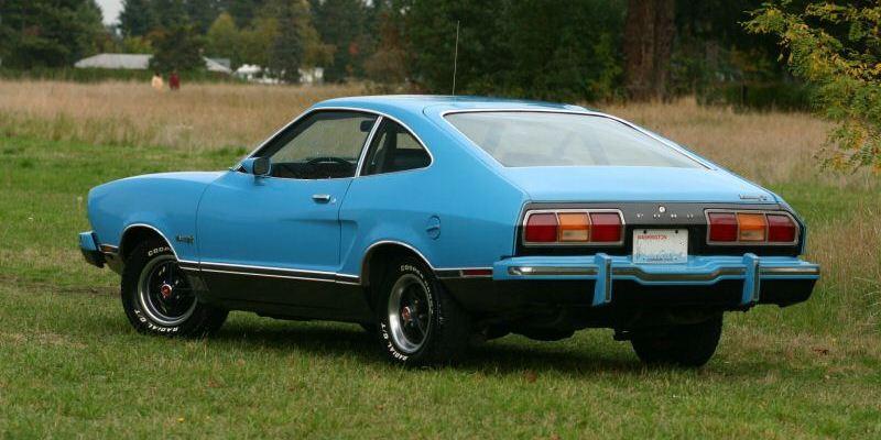 Light Grabber Blue 1974 Mustang Mach 1