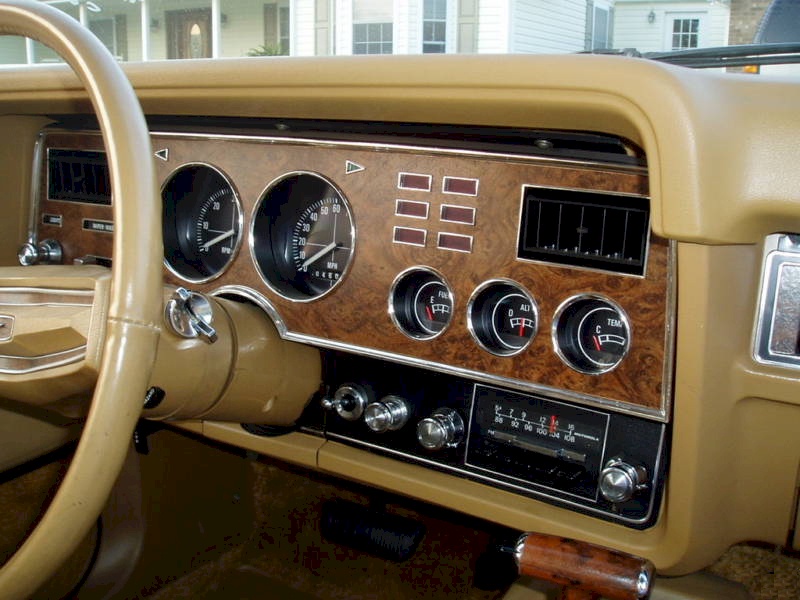 1974 Mustang II Dash