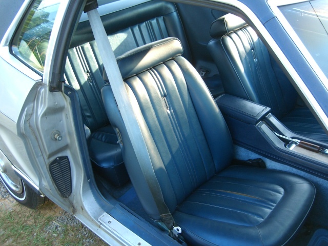 Blue Interior 1974 Mustang II Coupe