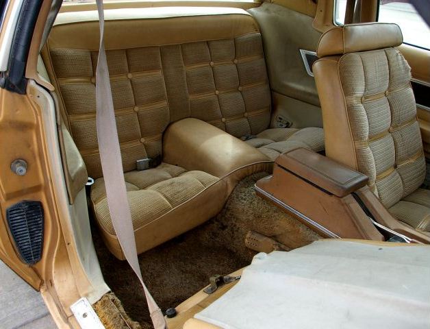 Rear seat 1975 Mustang II Ghia Coupe