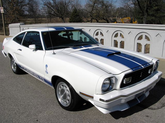 White 1978 Ford Mustang Cobra II Hatchback 