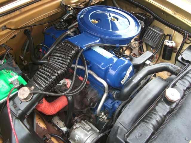 76 Mustang II Engine