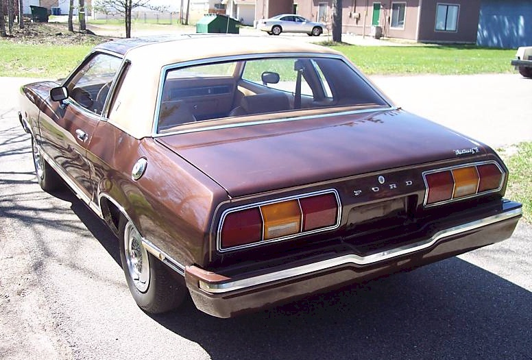 Dark Brown 1976 Mustang II Ghia Coupe