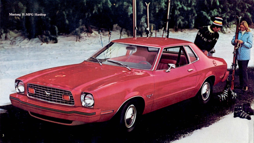 Bright Red (Vermilion) 1976 Mustang Coupe