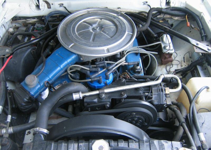 1977 Mustang F-code V8 Engine