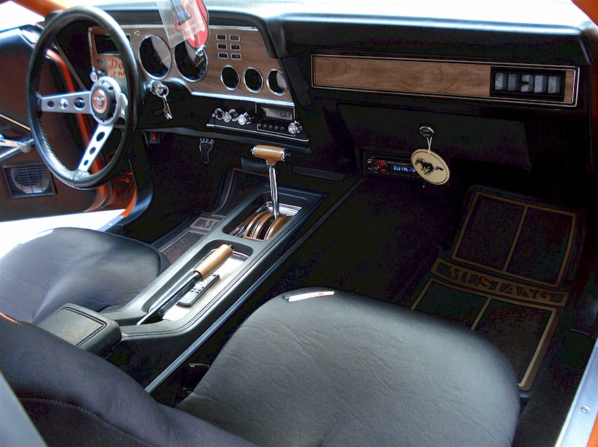 78 Mustang II Interior