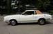 White 1978 Mustang II Ghia Chamois Vinyl Hardtop