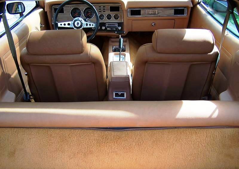 Gold Tan Interior 1978 Mustang II King Cobra Hatchback