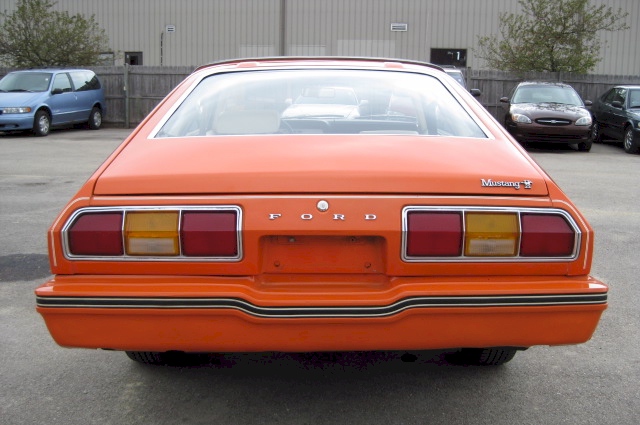 Tangerine 1978 Mustang II Hatchback