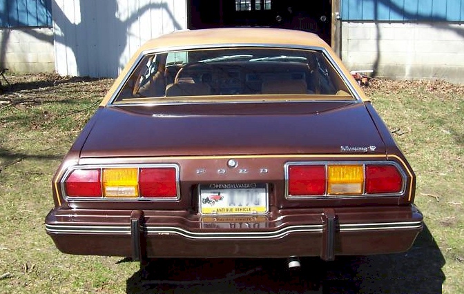 Dark Brown 1978 Mustang II Ghia