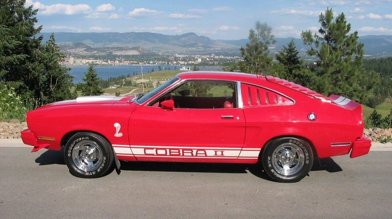Bright Red 1978 Cobra II