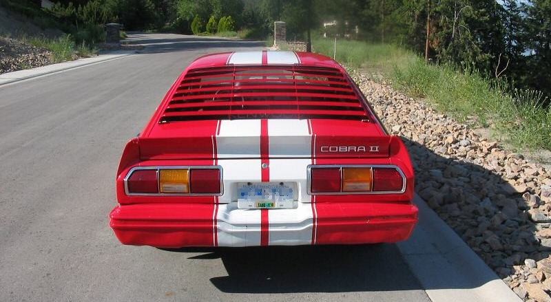 Bright Red 1978 Cobra II