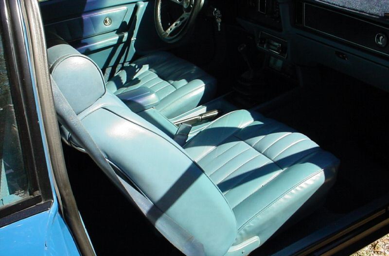 Interior 1979 Mustang Cobra Hatchback