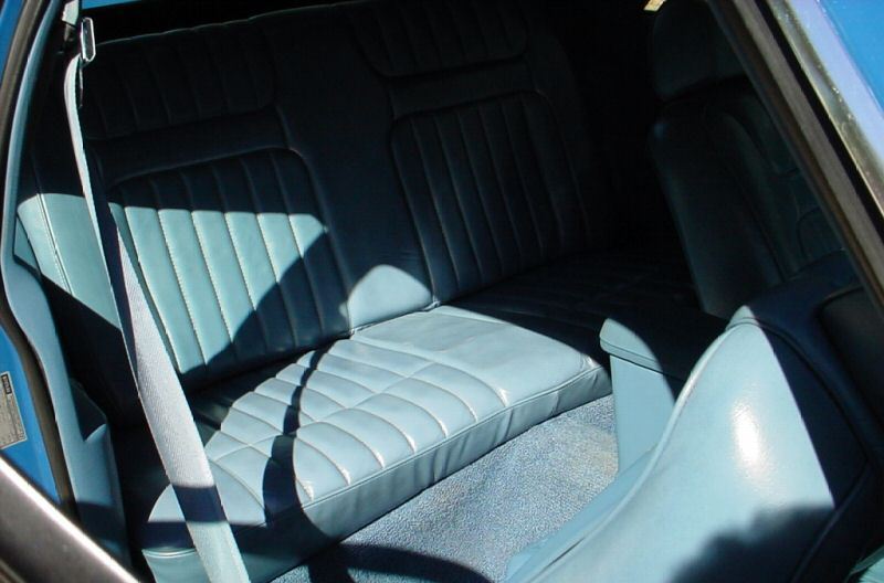 Back seat 1979 Mustang Cobra Hatchback