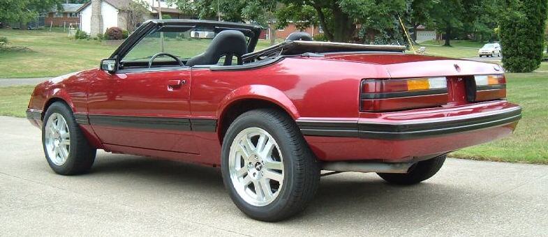 1984 Mustang convertible