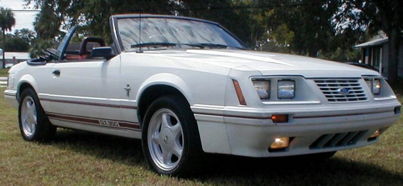 1984 GT 350 Mustang (not Shelby)