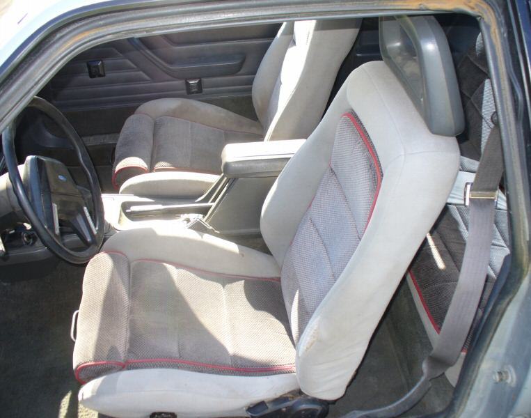 Interior 1984 Mustang GT