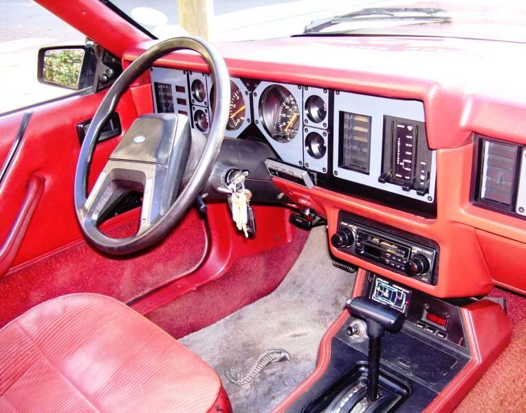 Interior 1984 Mustang GT Convertible