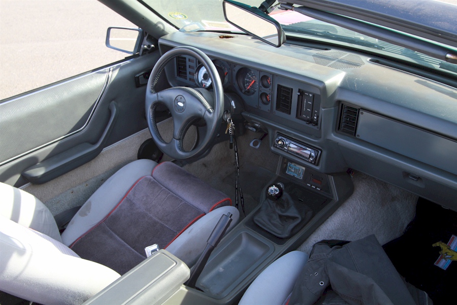 1985 Mustang Interior