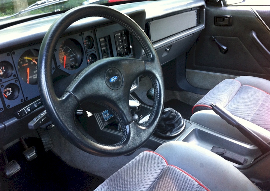1986 Mustang GT Interior