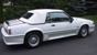 Oxford White 1990 Mustang GT convertible