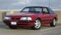 Medium Red 1991 Mustang LX Hatchback