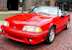 Bright Red 1991 Mustang GT Convertible