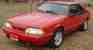 Vibrant Red 1992 5.0LX Mustang Hatchback